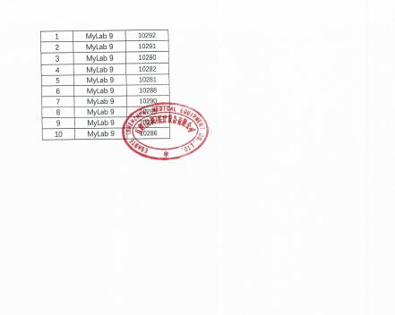 百勝股份有限公司ESAOTE S.P.A 對超聲診斷儀主動召回