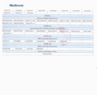 Medtronic Inc.美敦力公司對植入式神經(jīng)刺激電極Neurostimulation Lead